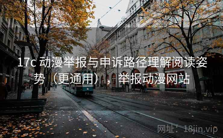 17c 动漫举报与申诉路径理解阅读姿势（更通用），举报动漫网站