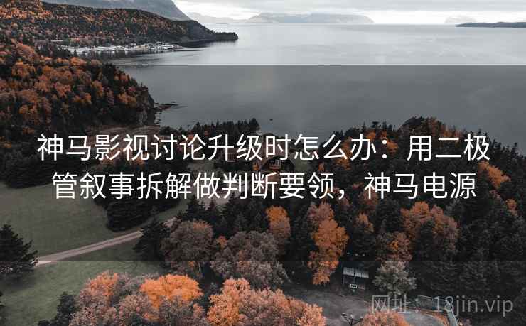 神马影视讨论升级时怎么办：用二极管叙事拆解做判断要领，神马电源